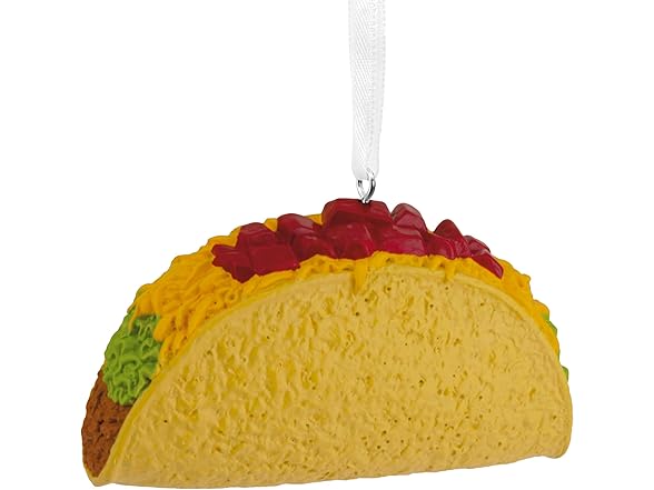 Hallmark Hallmark Taco Christmas Ornament, Food G