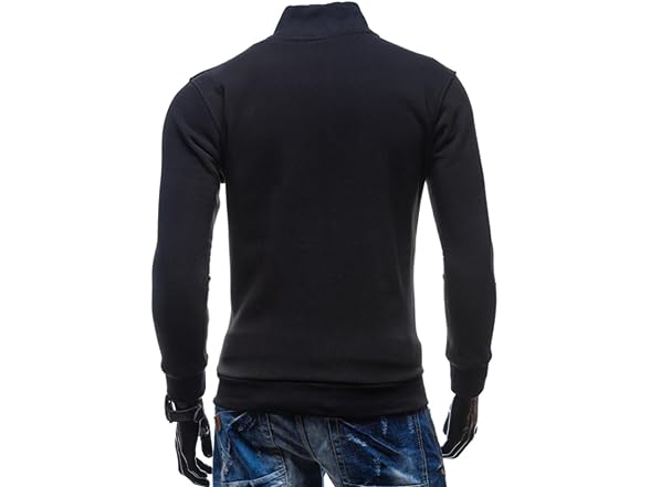 Aieoe Men (3XL) Casual Cardigan Slim High Jacket