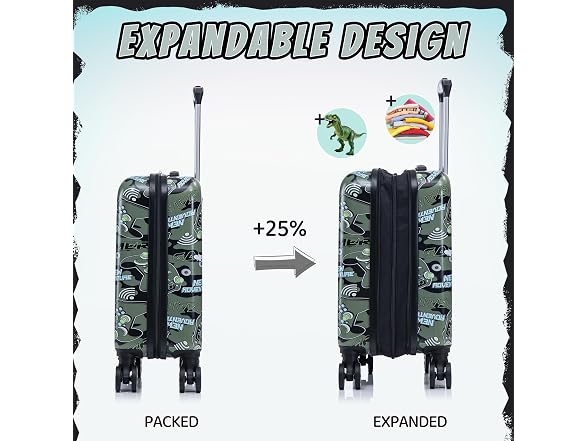 Rosamo 16'' Kid's Luggage Set