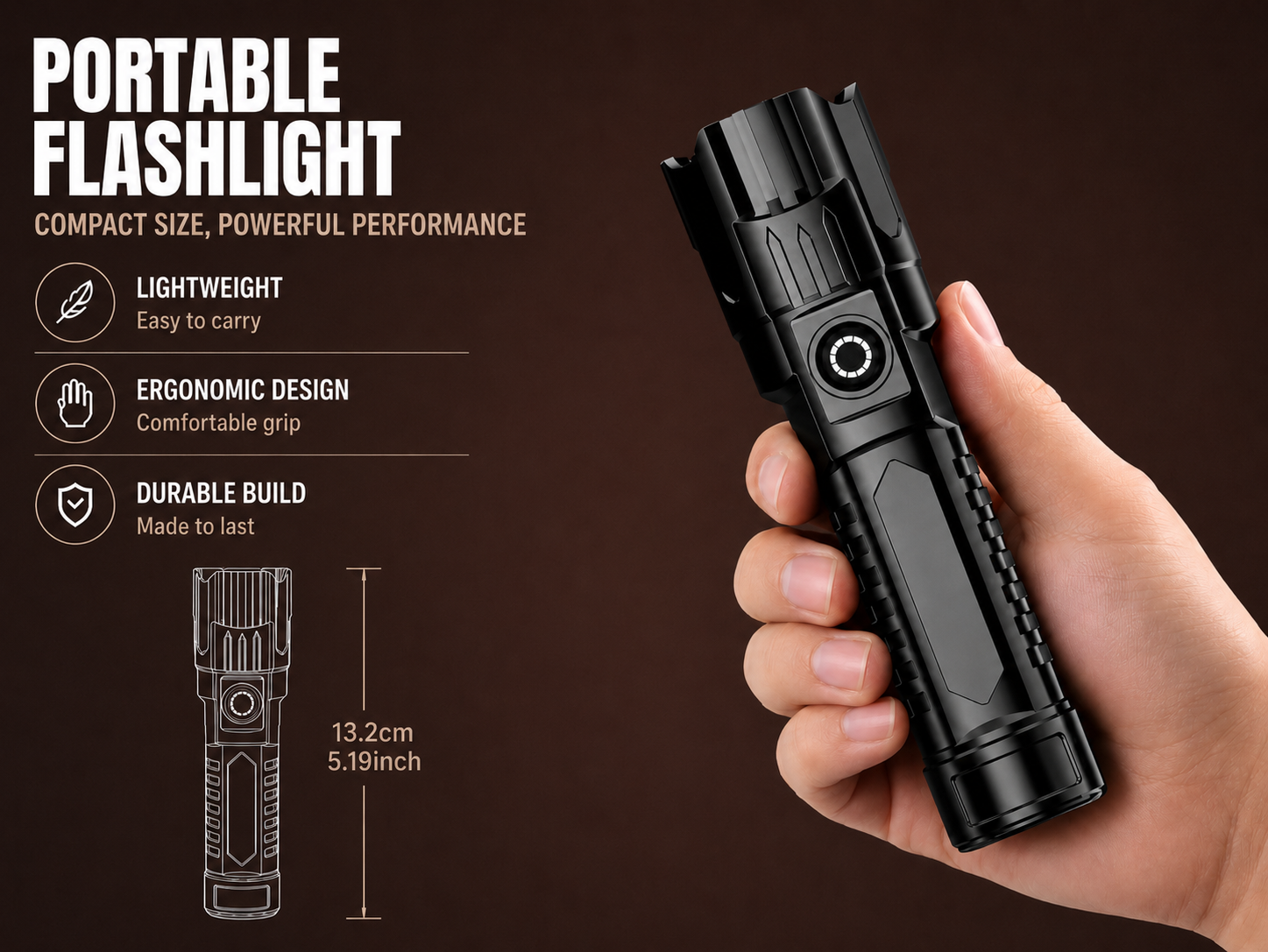 Emergency Flashlights IP65 Rechargeable - Gallery 10