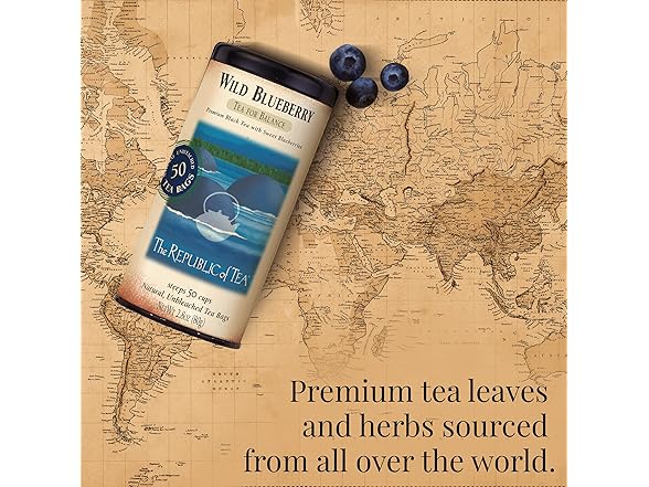The Republic of Tea - Wild Blueberry Tea