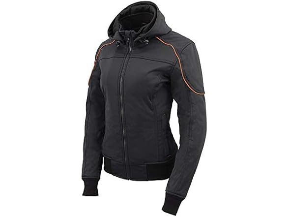 Women's Armored Motorcycle Racing Style Jacket