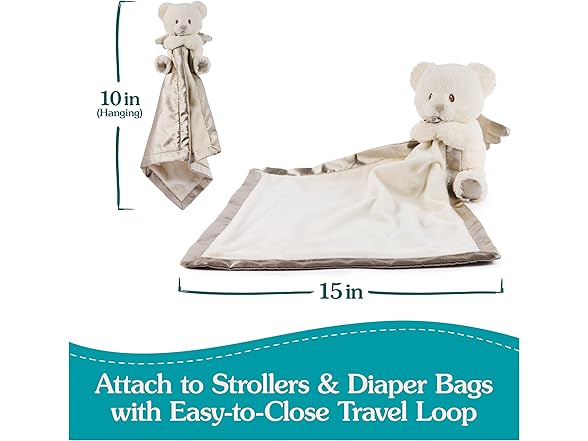 GUND Baby Angel Bear Lovey, Spiritual Teddy Bear