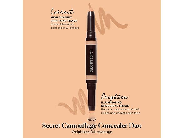 2PK Laura Mercier Secret Camouflage Brighten & Correct Duo