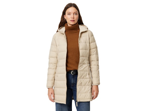 Amazon Essentials Women Lightweight Hooded Coat