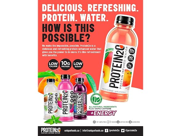 Protein2o Water Protein Infused