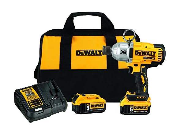 DEWALT DCF898P2 20V MAX* XR Cordless Impact Wrench Kit