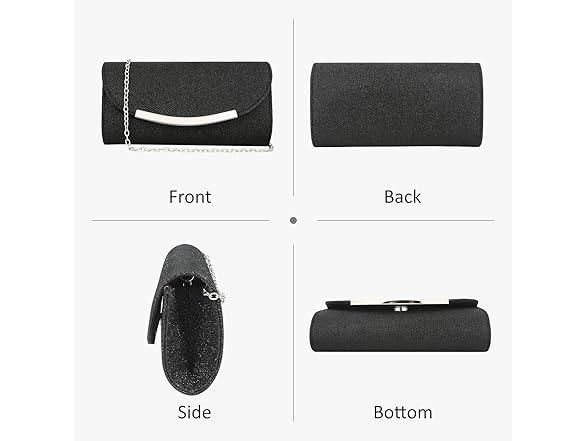 Ubysoyi Clutch Purses for Women Sparkly