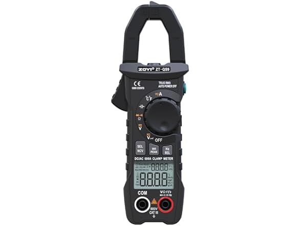 ZOYI Clamp Meter Multimeter 6000 Counts Clam