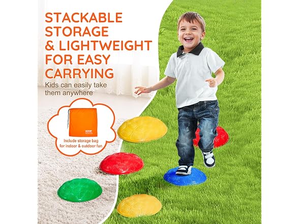 VEVOR Turtle Balance Stepping Stones, 6 PCS