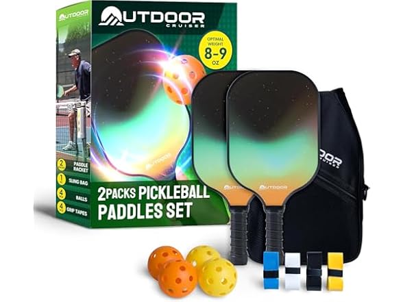 Outdoor Cruiser Pickleball Paddle Set – USAPA