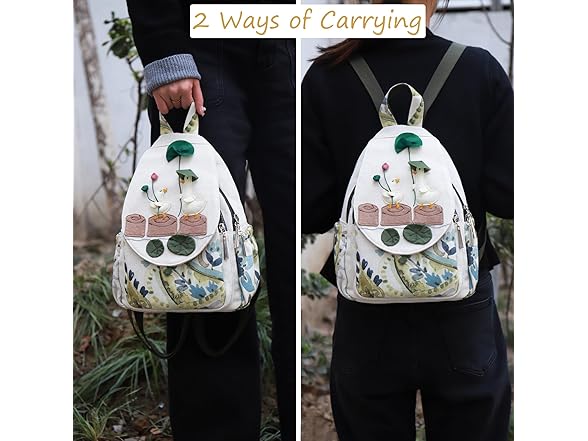 Cute Fashion Canvas Mini Backpack