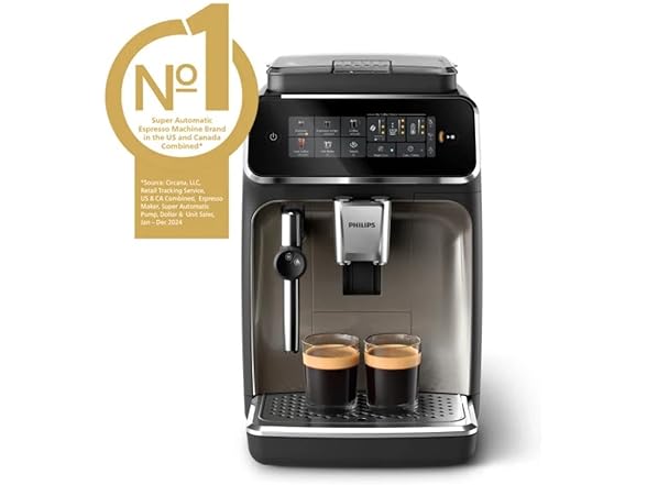 Philips 3300 Series Fully Automatic Espresso Machine