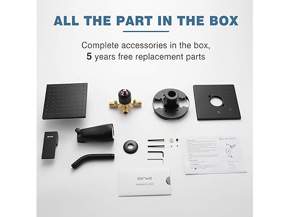 Esnbia Tub Shower Faucet Set