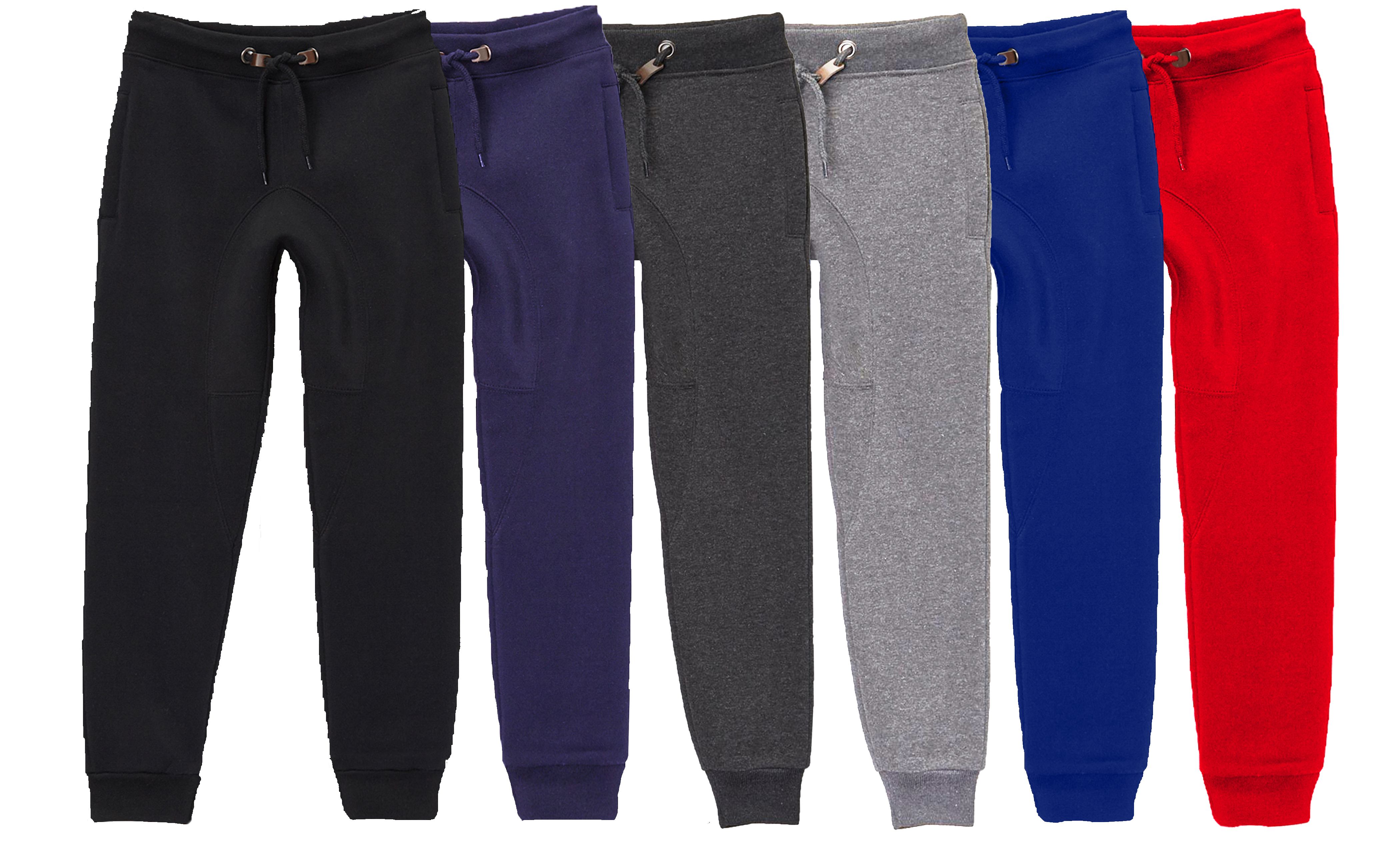Boys Fleece-Lined Jogger Sweatpants - Gallery 20