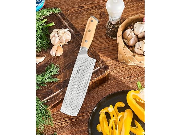 7 in. Japanese Nakiri Knife, Koi Series
