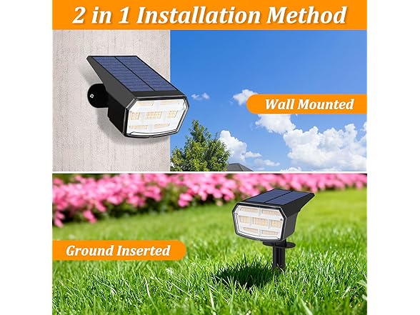Sucolite 6-Pack Solar Spot Lights, Warm White