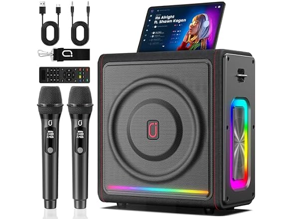 PPMIC Karaoke Machine 300W PA System