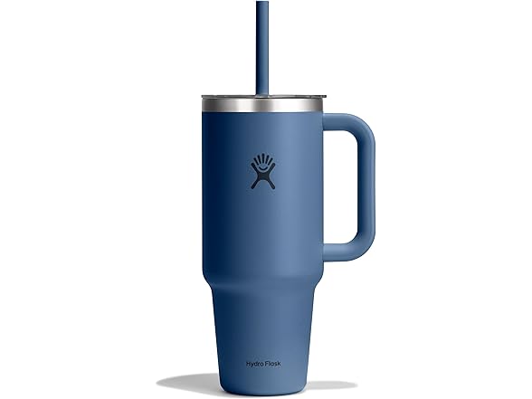 Hydro Flask 40oz Clear Lid Travel Tumbler - Harbor Blue