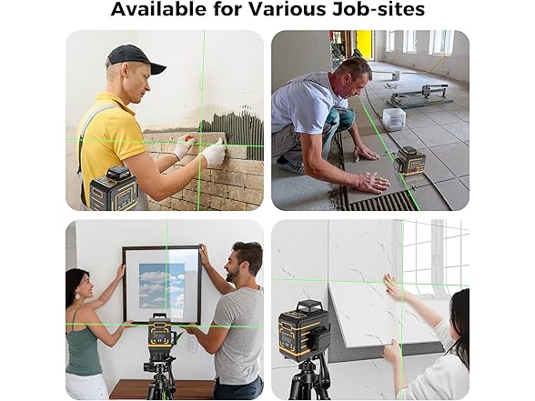 2D Green Cross Line Laser Level