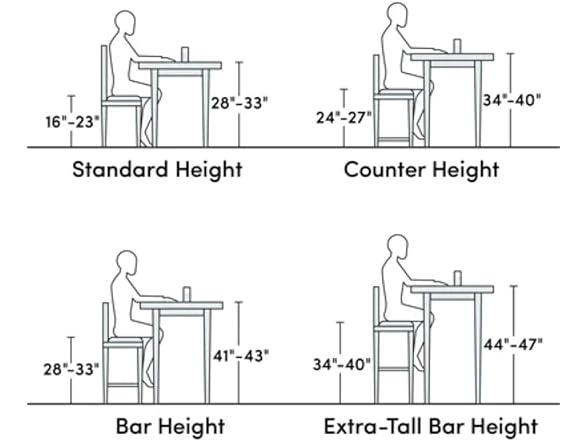 Boraam Theodora T- Back Bar Stool