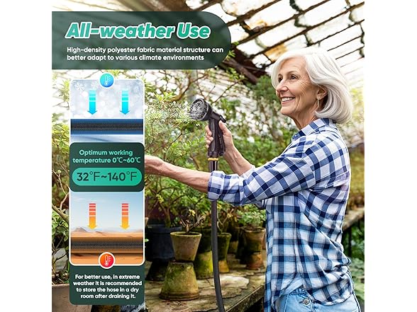Lipoliftco Garden Hose - 100FT