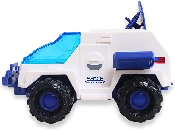 Space Adventure Solar Rover with Astronauts