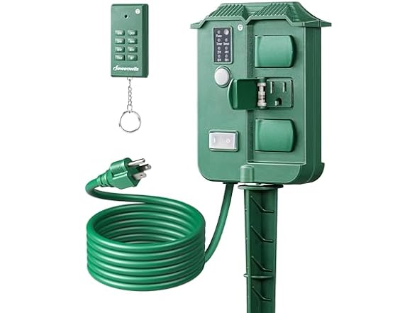 Outdoor Power Stake Timer