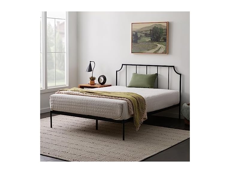 Edenbrook Sydney Platform Black Metal Bed Twin