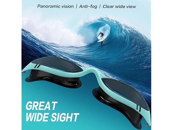 VegoVia Green Adult Swim Goggles