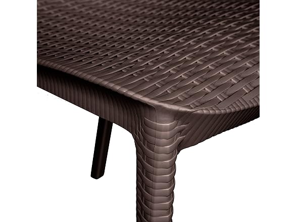 LeisureMod KCA21 Kent Patio Dining Armchair Set of 2