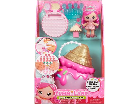 Yummiland Beauty Bag Playset + Lip Gloss Doll