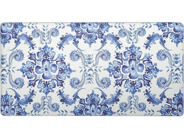 Poppy Sketch Tile Blue