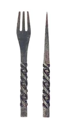 Ros Hookah Set, Bowl, Tongs, and Forks - Gallery 10