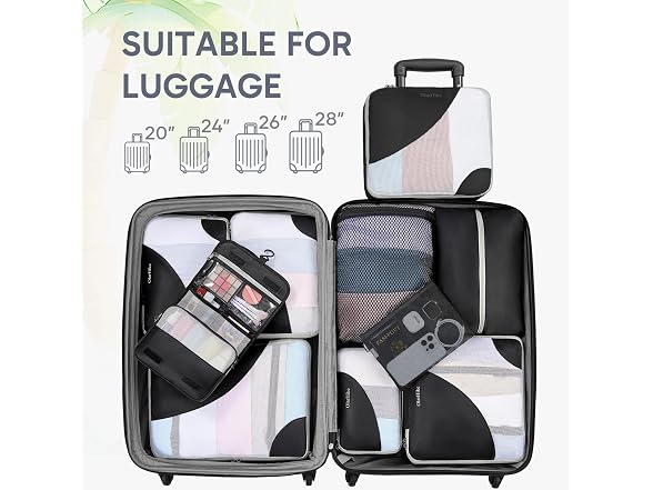 OlarHike 10 Set Packing Cubes