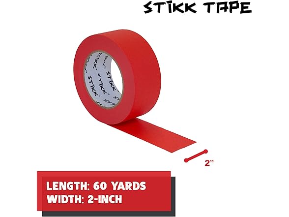 STIKK  4 Pack 2" inch x 60yd