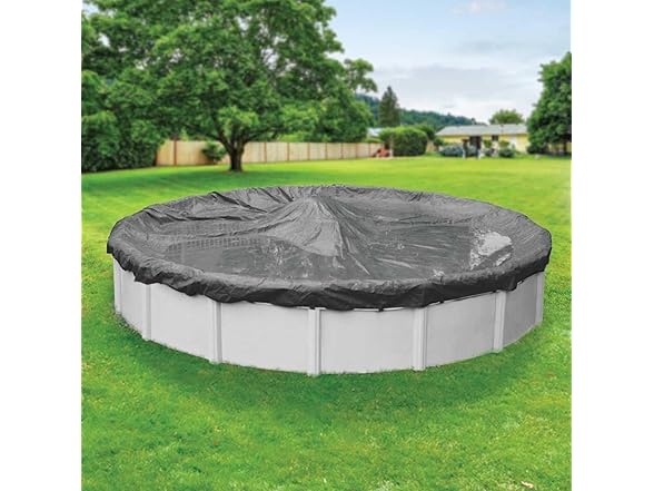 Robelle 18 ft Ultimate Charcoal Winter Pool Cover
