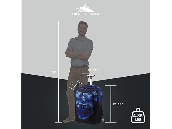 High Sierra Freewheel Pro Wheeled Backpack