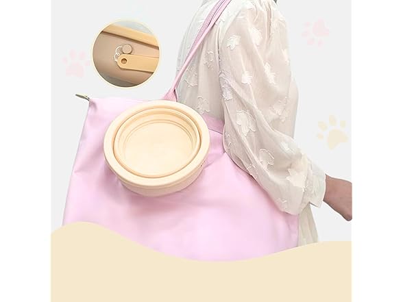 HANARA 2-in-1 Insulated Dog Bowl
