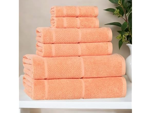 6PC Peach