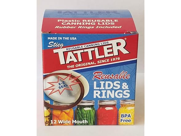 Authentic Tattler E-Z Seal Reusable Canning Lids