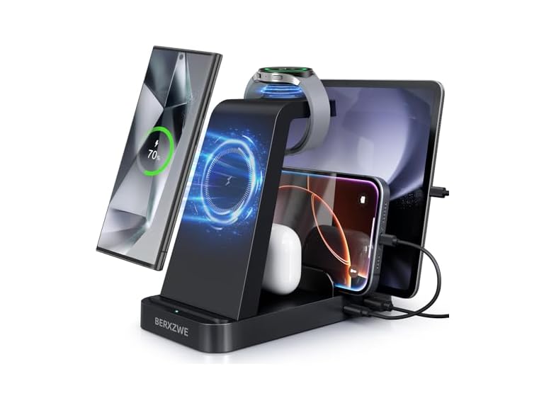 5 in 1 Wireless Fast Charger For Samsung