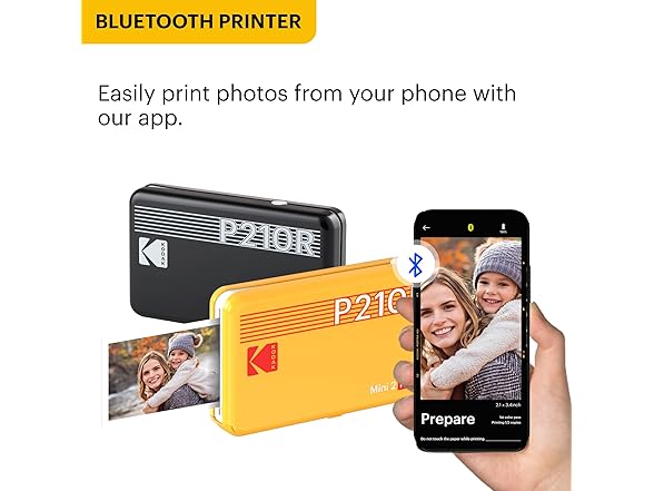 KODAK Mini 2 Retro 4PASS Portable Photo
