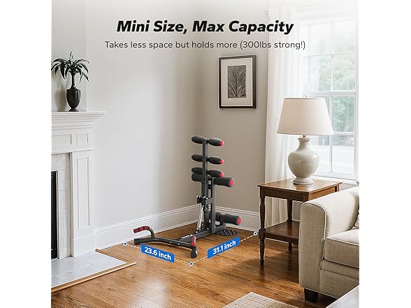 Black/Red Deep Squat Machine