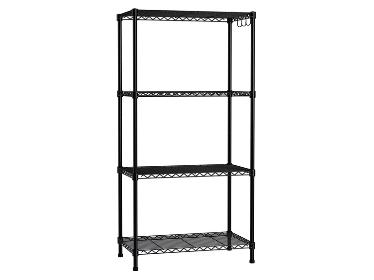 WORKPRO Storage Shelves, 4 Tier Metal Shelving Unit