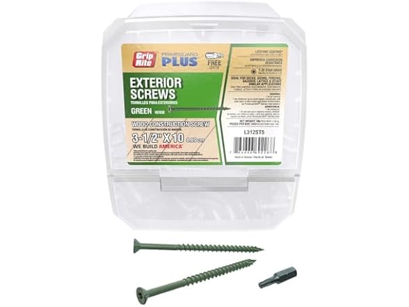 Grip-Rite Grip Rite L312ST5 3-1/2-inch by 10 Gree