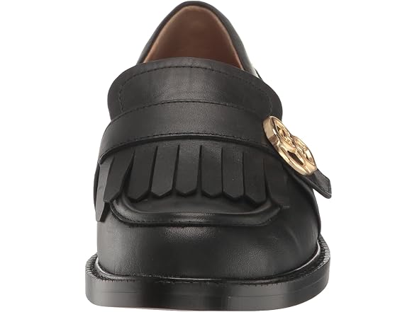 Sam Edelman Charlie Loafer Black Leather 6.5 Medium