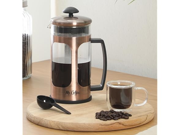 Mr. Coffee Daily Brew French Press Coffee Maker
