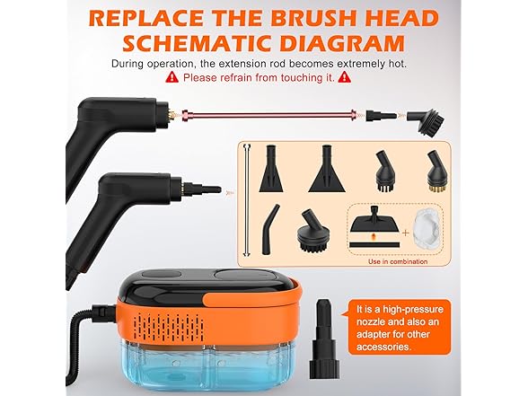 Koutop Steam Cleaner for Home