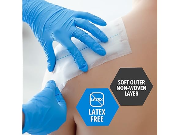 MED PRIDE ABD Pads 5x9" 50ct